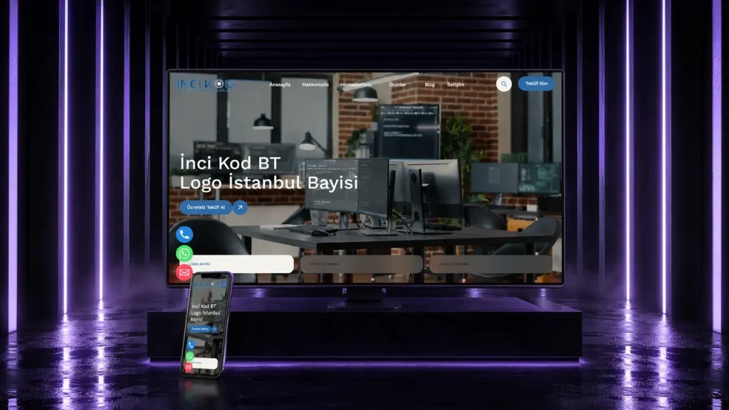İncikod web sitesi tasarımı